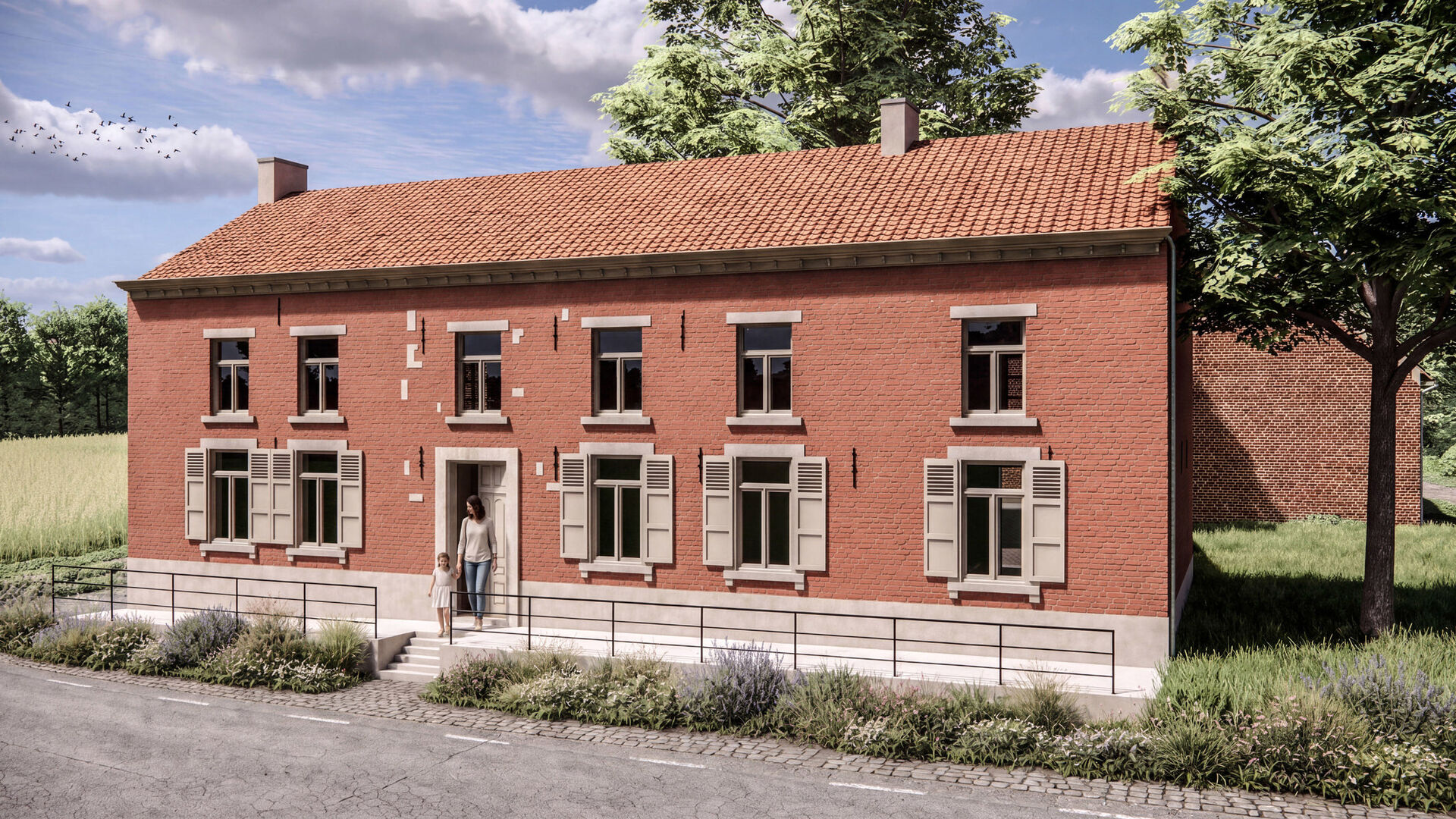 Woonerf Haeckendover in Tienen