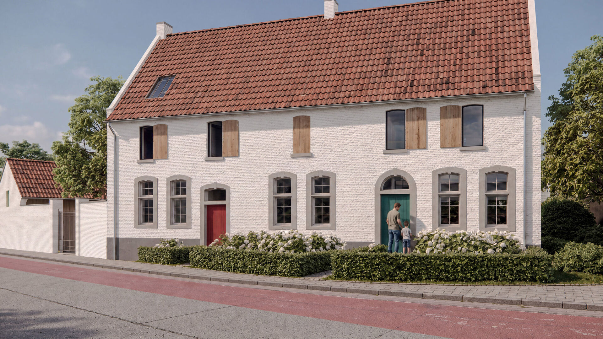 Woonerf Suerbemde in Glabbeek