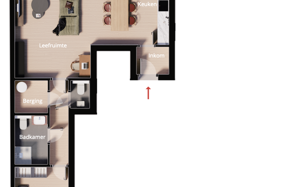 Appartement te huur in Leuven