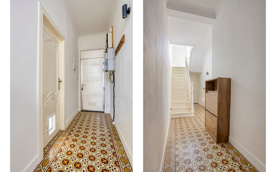 Ben je op zoek naar een woning met karakter &eacute;n mogelijkheden?
Dan is deze open bebouwing in het landelijke Kortenaken absoluut het ontdekken waard.

Deze charmante woning (ca. 214 m&sup2;), oorspronkelijk gebouwd rond 1907 en nadien stapsgewijs gerenoveerd, 