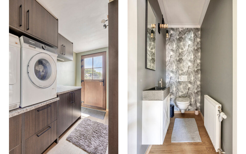 Ruime woning met loods van 140 m² in Rillaar – ideaal voor zelfstandigen
Op zoek naar een eigendom waar wonen en werken perfect gecombineerd worden?
Deze recent gerenoveerde woning met verzorgde loods in Rillaar biedt ruimte, comfort en tal van mogel